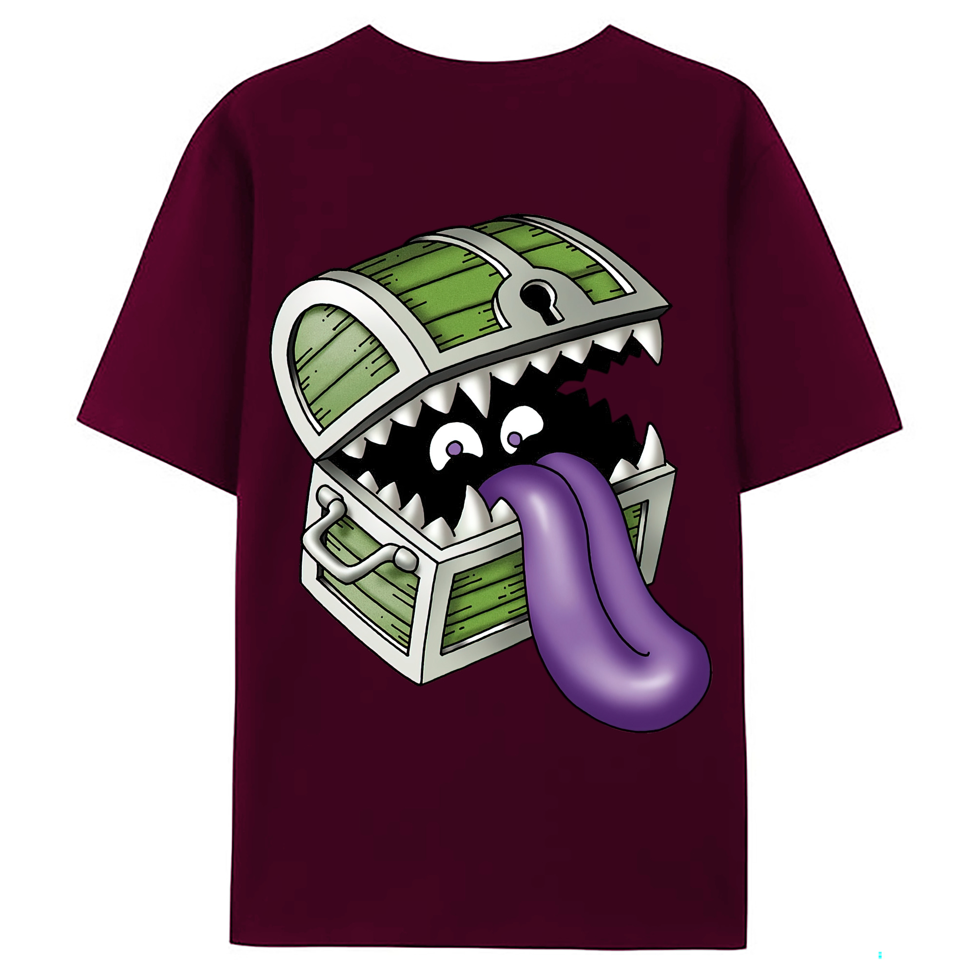 （画像用） ドラゴンクエスト Doragon Kuesuto Dragon Quest レディース半袖Tシャツ(バックプリント)